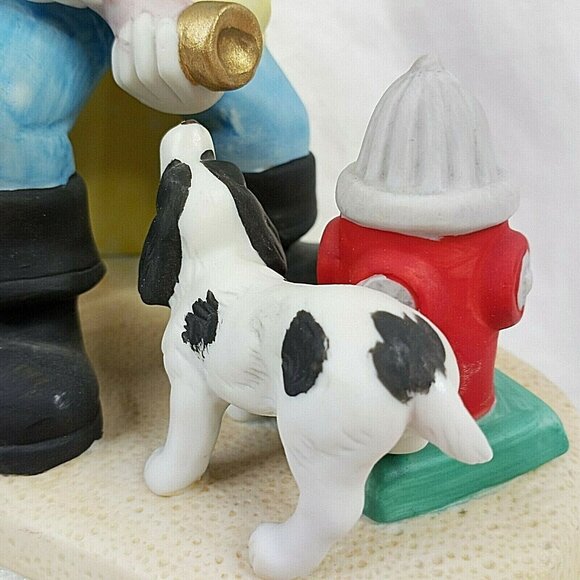 Vintage Clown Capers Freddie The Fireman River Shore House of Global Art 1985 - Picture 6 of 7